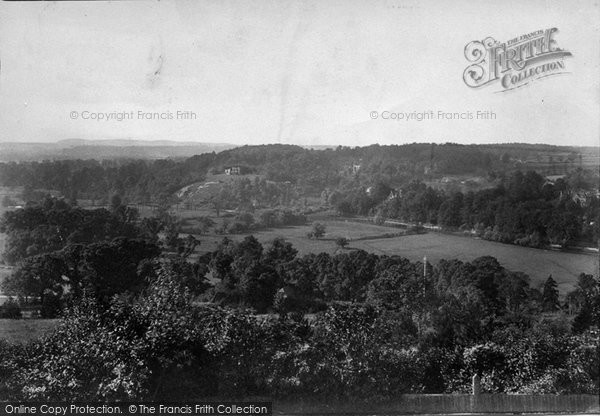 Photo of Guildford, St Catherine's From Warwick Bench 1910
