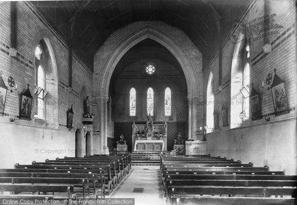Photo of Guildford, St Joseph's Rc Church Interior 1907