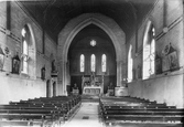 St Joseph's Rc Church Interior 1907, Guildford