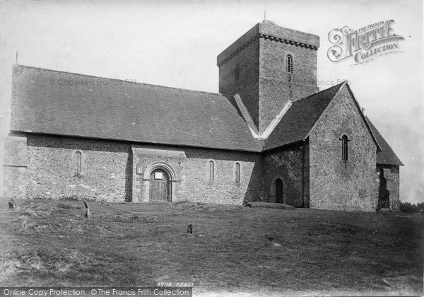 Photo of Guildford, St Martha's Chapel 1895