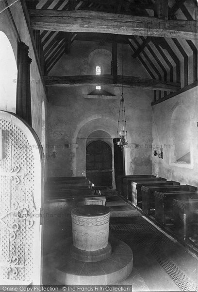 Photo of Guildford, St Martha's Church 1911