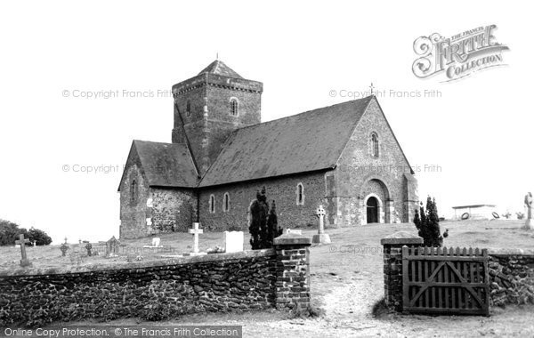 Photo of Guildford, St Martha's Church c.1950