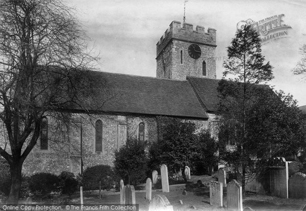 Photo of Guildford, St Mary's Church 1895 - Francis Frith