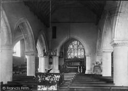 St Mary's Church Interior 1895, Guildford