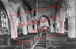 St Mary's Church Interior 1922, Guildford