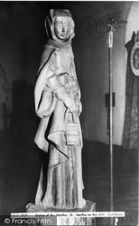 Statue Of St Martha, St Martha On The Hill c.1965, Guildford