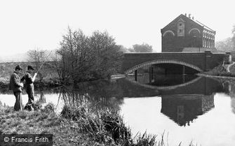Guildford, Stoke Bridge and Mill c1955