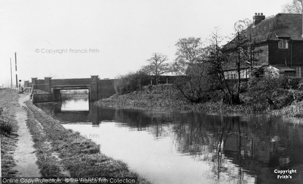 Photo of Guildford, Stoke Bridge c.1955