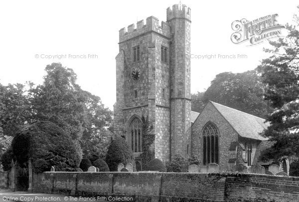 Photo of Guildford, Stoke Church 1906