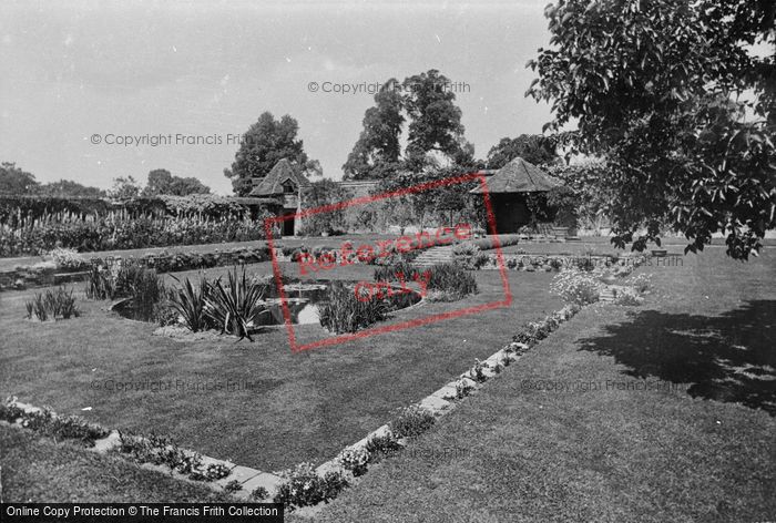 Photo of Guildford, Sutton Place, The Blue Garden 1914