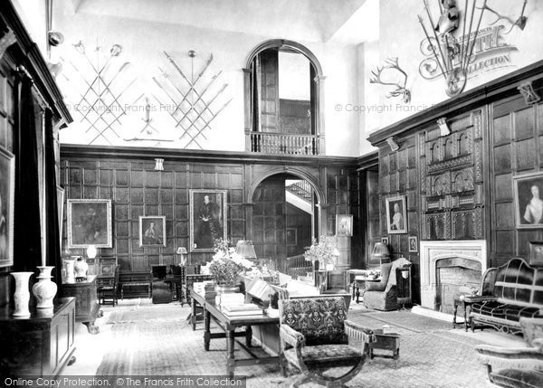Photo of Guildford, Sutton Place, The Hall 1914