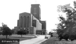 Guildford, the Cathedral c1965