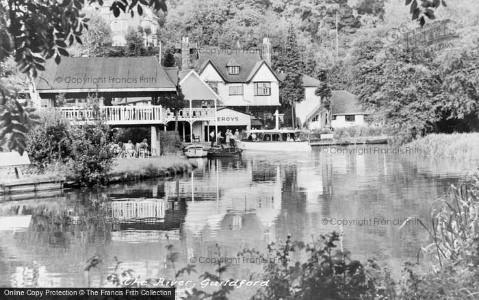 Photo of Guildford, The River c.1960