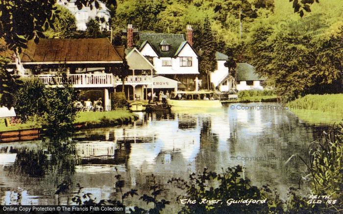 Photo of Guildford, The River c.1960