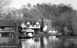 The River Wey c.1950, Guildford