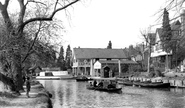 The River Wey c.1955, Guildford