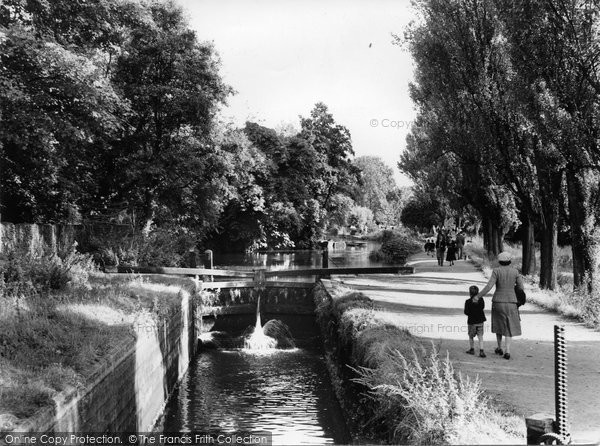 Photo of Guildford, The Wey Navigation c.1955