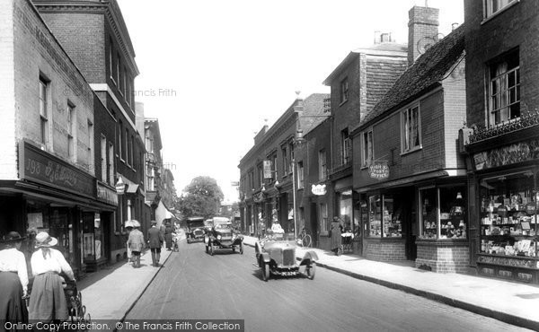 Photo of Guildford, Upper High Street 1922