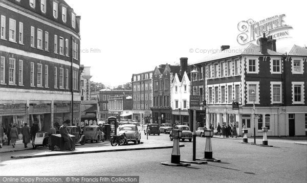 Photo of Guildford, Upper High Street c.1960