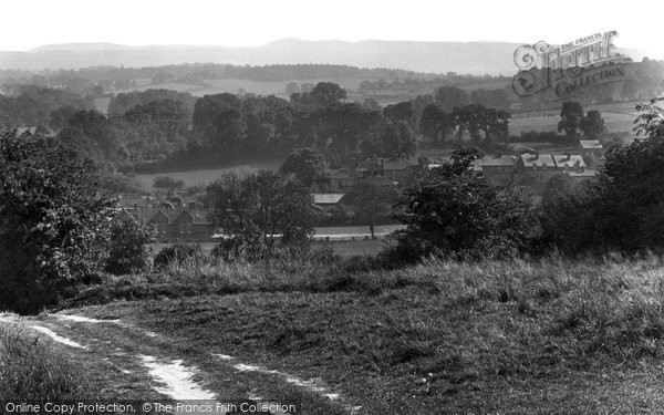 Photo of Guildford, View From Hog's Back 1927