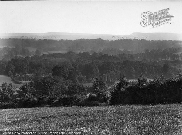 Photo of Guildford, View From Hog's Back 1927