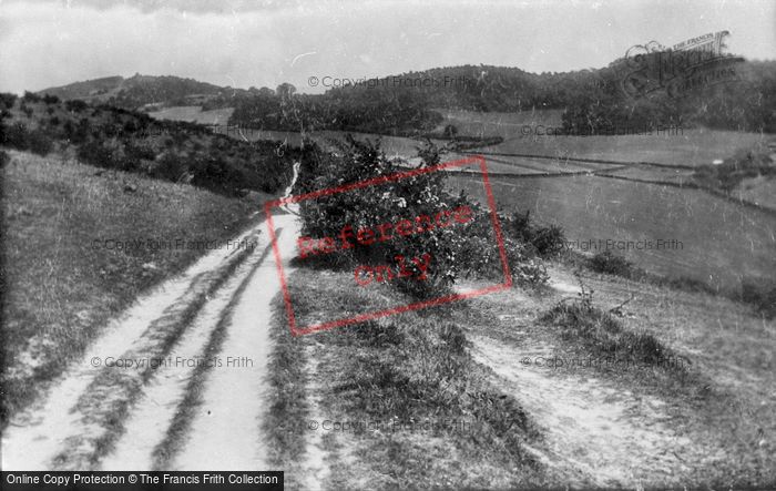 Photo of Guildford, View From Pewley 1927