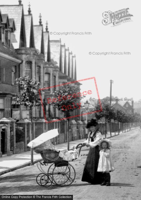 Photo of Guildford, Woman And Child 1904