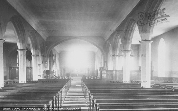 Photo of Guisborough, Church Interior 1899