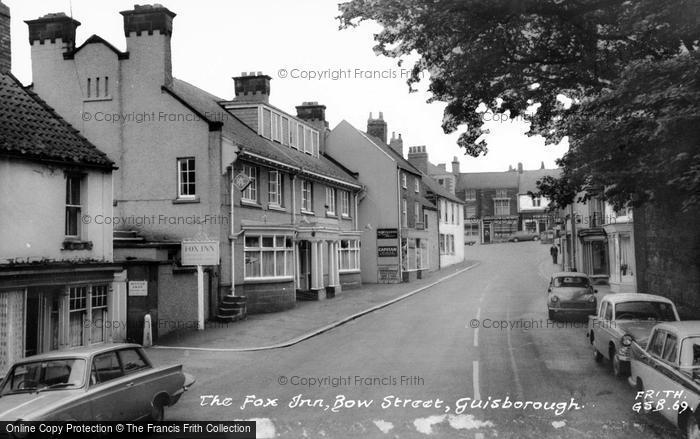 Photo of Guisborough, Fox Inn, Bow Street c.1965