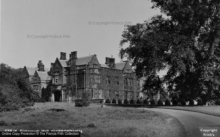 Photo of Guisborough, Gisborough Hall c.1955