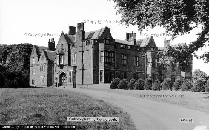 Photo of Guisborough, Guisborough Hall c.1965