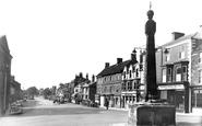 Market Cross And Westgate c.1955, Guisborough