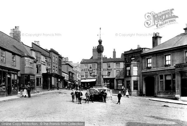 Photo of Guisborough, Market Place 1891