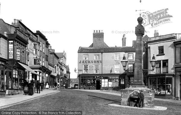 Photo of Guisborough, Market Place 1899