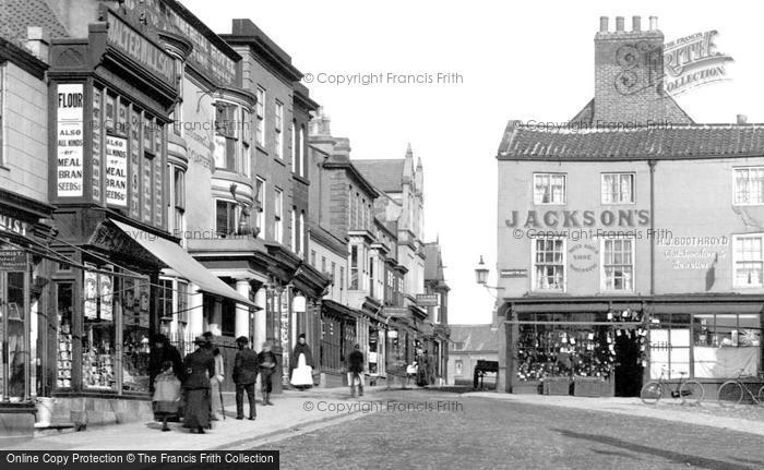 Photo of Guisborough, Market Place 1899