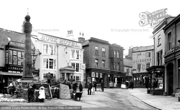 Photo of Guisborough, Market Place 1907