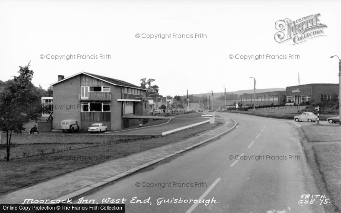 Photo of Guisborough, Moorcock Inn, West End c.1965