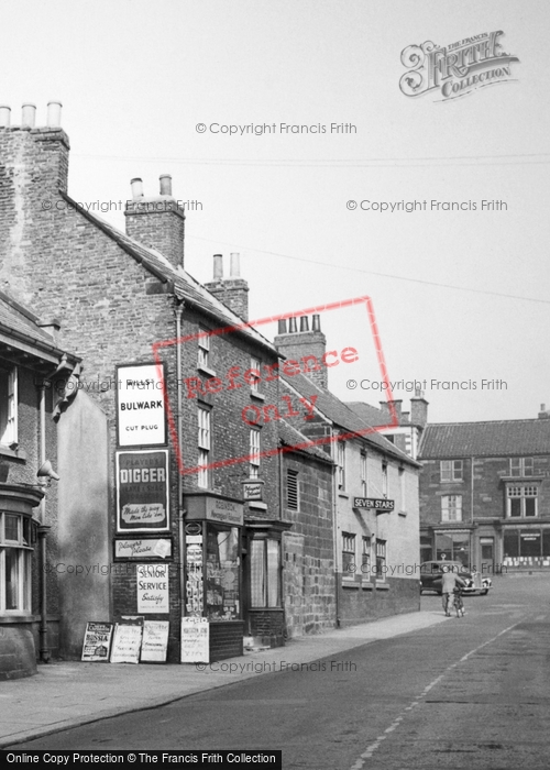 Photo of Guisborough, Newsagents And The Seven Stars c.1960
