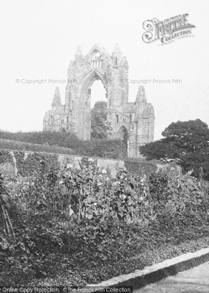 Photo of Guisborough, Priory From The Gardens 1899