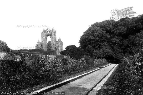 Photo of Guisborough, Priory Gardens 1899