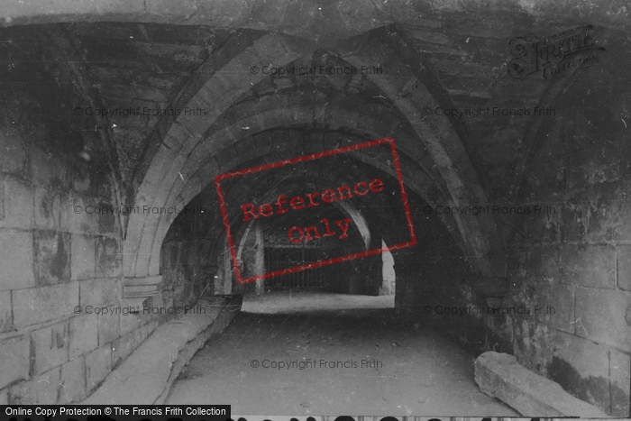 Photo of Guisborough, Priory, The Wine Cellar 1913