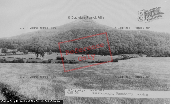 Photo of Guisborough, Roseberry Topping c.1960