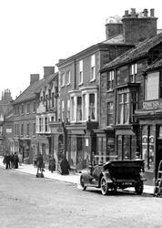 Shops Near The Market Place 1918, Guisborough