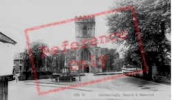 St Nicholas' Church And Memorial c.1965, Guisborough