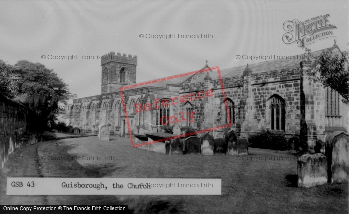 Photo of Guisborough, St Nicholas' Church c.1960