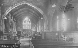 St Nicholas Church Interior 1932, Guisborough