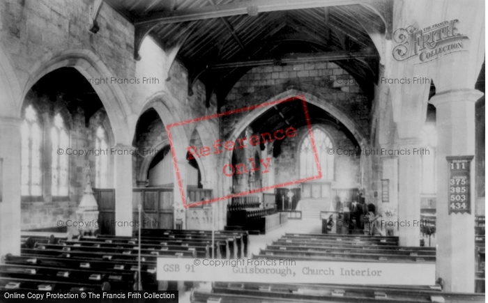 Photo of Guisborough, St Nicholas' Church, Interior c.1965