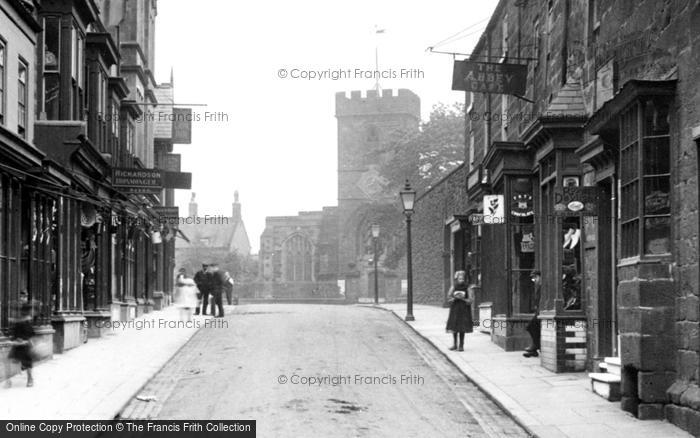 Photo of Guisborough, The Abbey Cafe In Church Street 1913