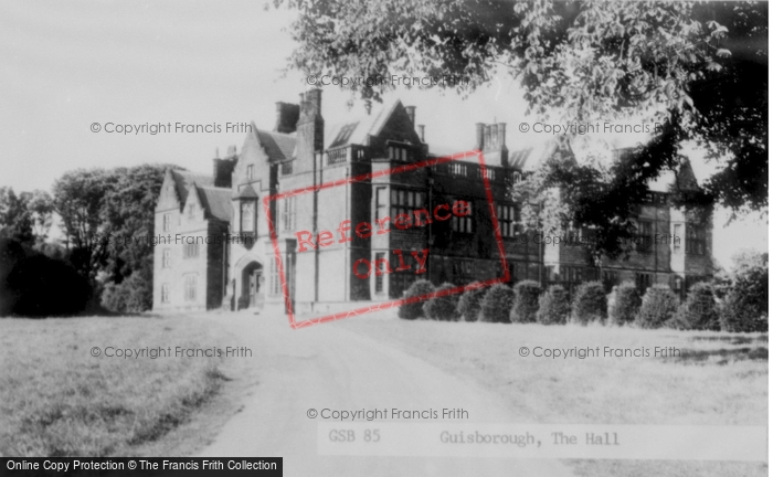 Photo of Guisborough, The Hall c.1965