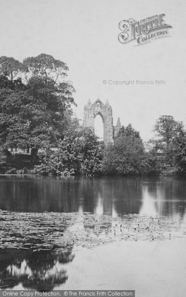 Photo of Guisborough, The Priory And Monks Pond 1885